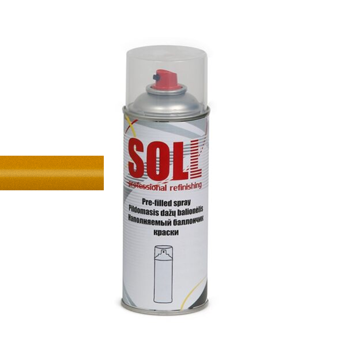 Spray retus vopsea Renault Megane RENV (Jaune Syrius 2)