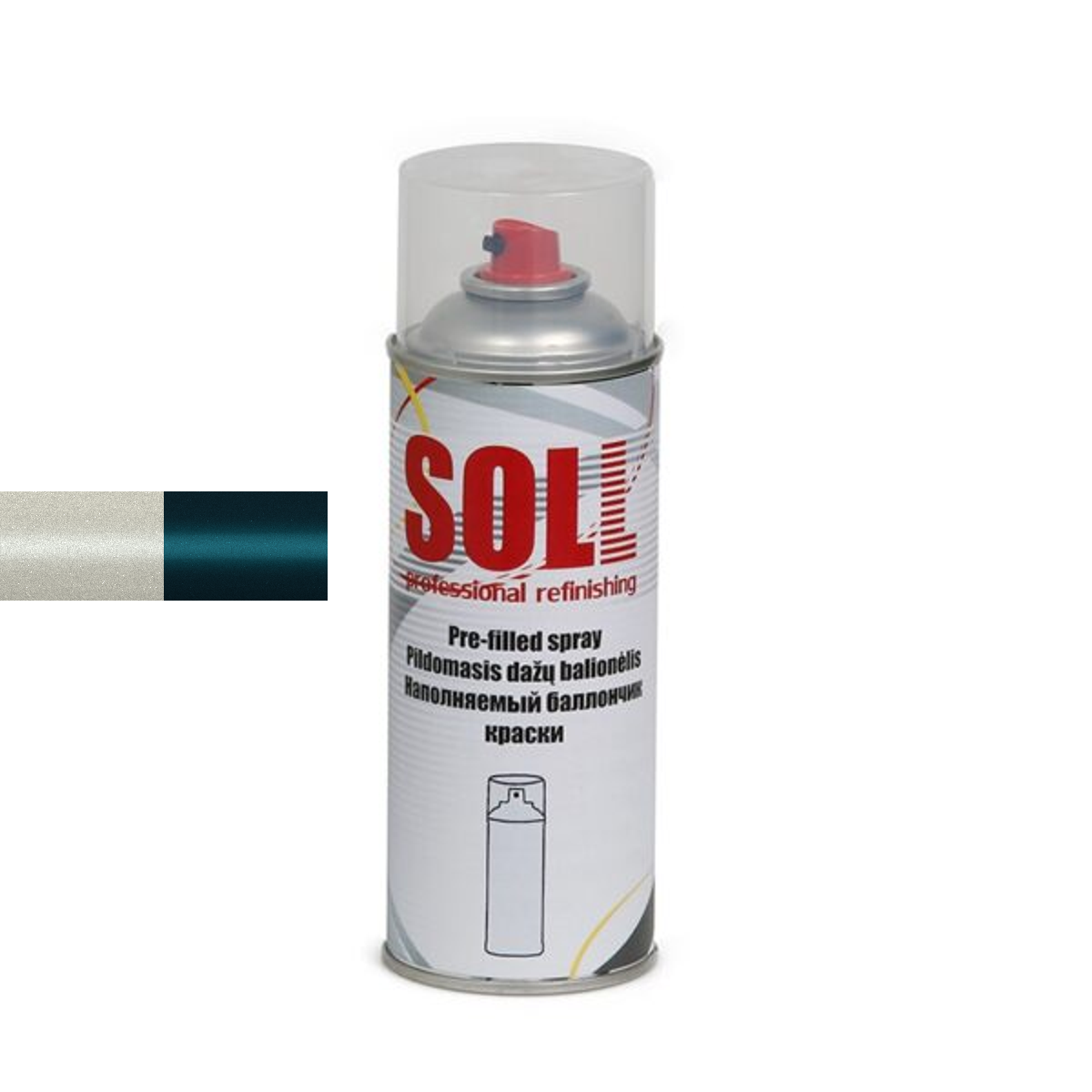 Spray retus vopsea Nissan Cube NISBRU (Comb. of RBK/QAB)