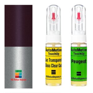 Kit retus vopsea touch-up Peugeot 108 P2TP (Comb. of ELE/KTB), P2TP, 2TB, J2TB