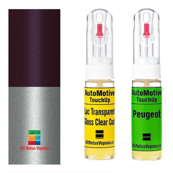 Kit retus vopsea touch-up Peugeot 108 P2TP (Comb. of ELE/KTB), P2TP, 2TB, J2TB