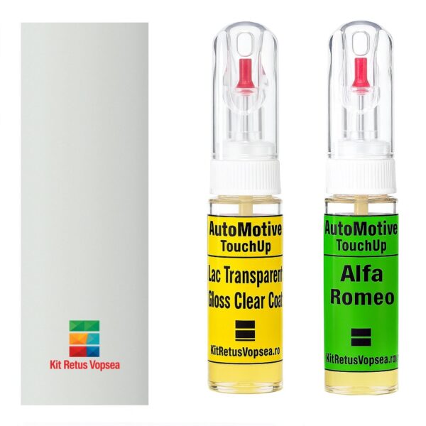 Kit retus vopsea touch-up Alfa Romeo 164 AR249 (Bianco Banchisa), AR249, 249