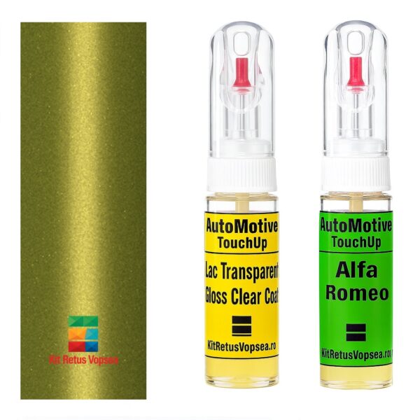 Kit retus vopsea touch-up Alfa Romeo 164 AR302 (Verde Acido), AR302, 302, 49056