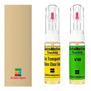 Kit retus vopsea touch-up Volkswagen Passat VWL114 (Elfenbein), 018065, VWL114, L114, 9135, D1, V2