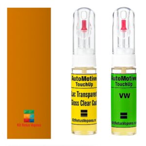 Kit retus vopsea touch-up Volkswagen Passat VWLA1A (Mandarinorange), 20435, 077968, VWLA1A, LA1A, E3