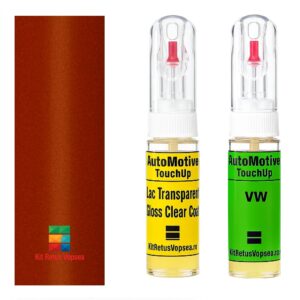 Kit retus vopsea touch-up Volkswagen Passat VWLB2Y (Habanero Orange), VWLB2Y, B2Y, LB2Y, L-B2Y, V9, V9V9, 20770