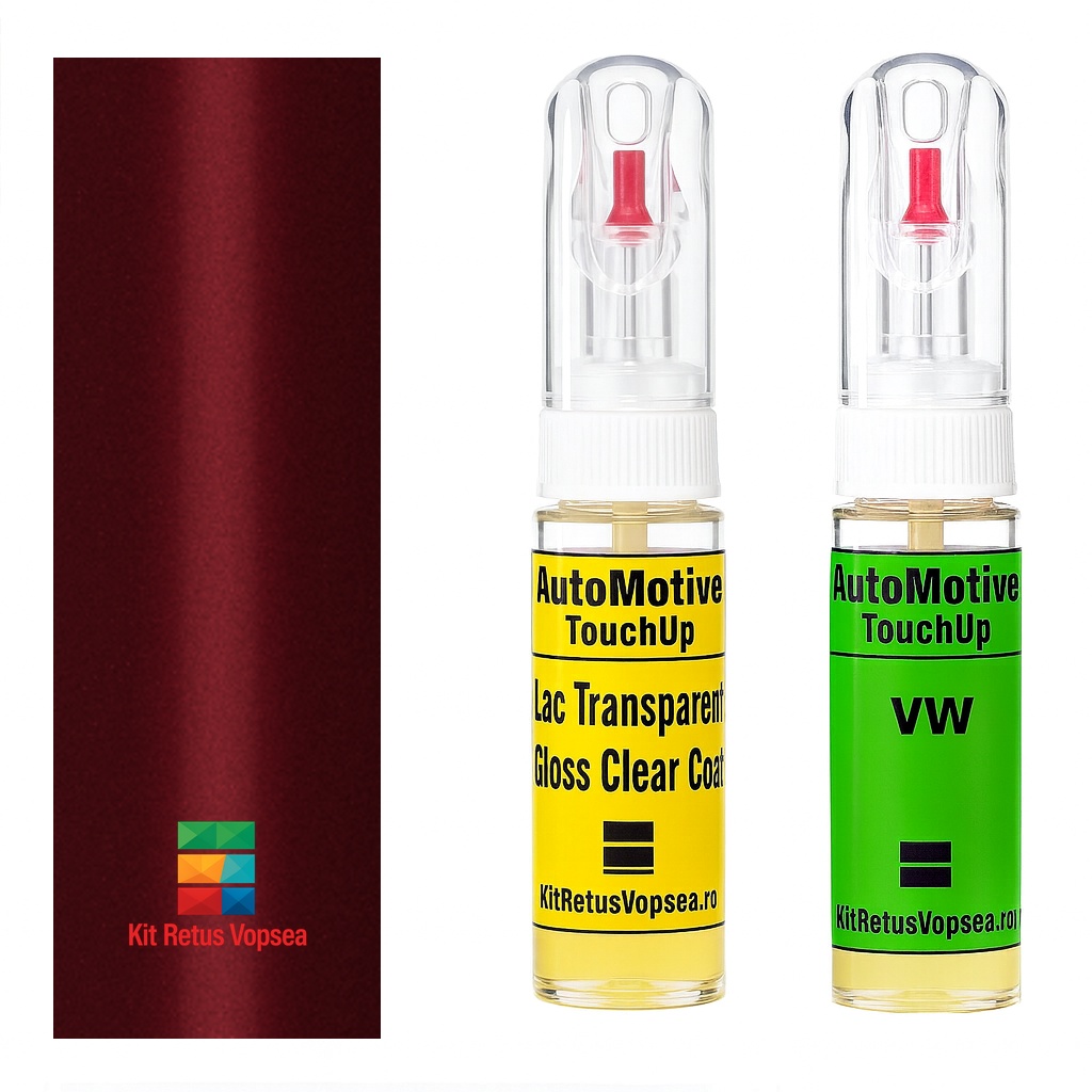 Kit retus vopsea touch-up Volkswagen Passat VWLB3Y (Coloradorot), 32696, VWLB3Y, 3Z, LB3Y, 9063, 9076, Q7, Q7Q7, TVWL0006