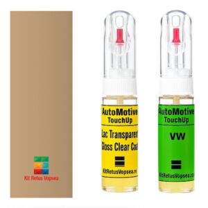 Kit retus vopsea touch-up Volkswagen Passat VWLE1M (Mexicobeige), 18970, 077966, VWLE1M, LE1M, 85A, D9