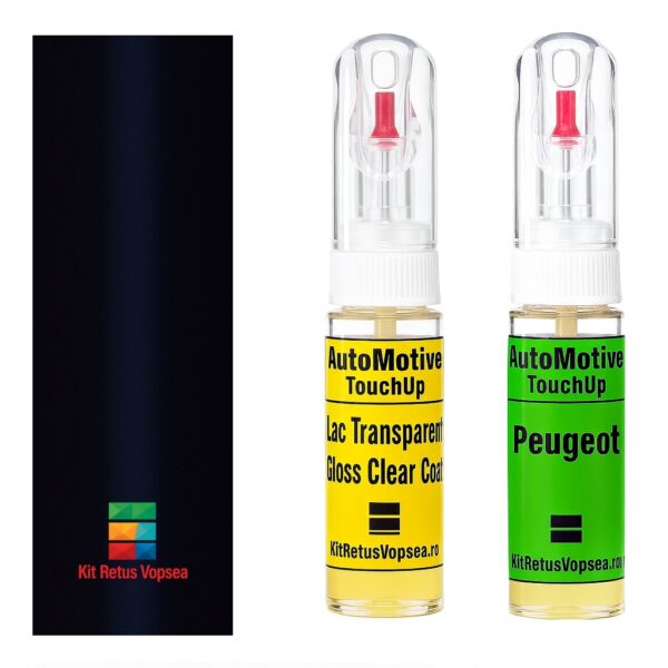 Kit retus vopsea touch-up Peugeot 208 PEKU (Bleu Encre), PEKU, EKU, M0KU