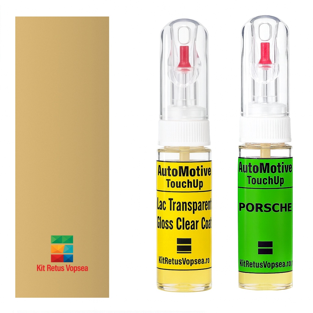 Kit retus vopsea touch-up Porsche 356 B POR6405 (Champagnegelb) ,16153, 061710, POR6405, 111, 6205, 6405, 6822, 747, R747