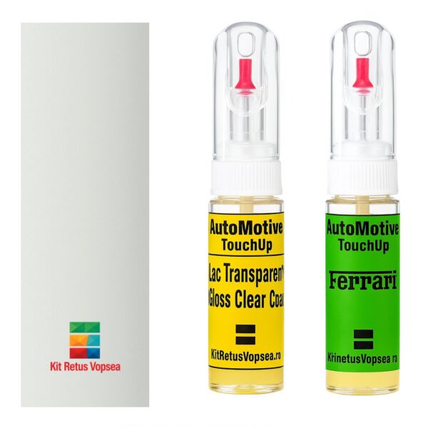 Kit retus vopsea touch-up Ferrari 456GT FER905 (Bianco Polo), FER905, 905, 91266