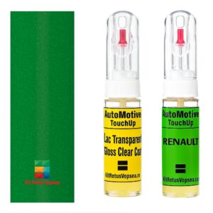 Kit retus vopsea touch-up Renault 5 E-Tech RDQL (Vert Pop) ,RDQL, DQL