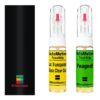 Kit retus vopsea touch-up Peugeot 607 P1600 (Noir)