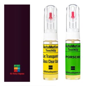 Kit retus vopsea touch-up Porsche 718 Spyder POR4AI (Aubergine) ,POR4AI, 4AI
