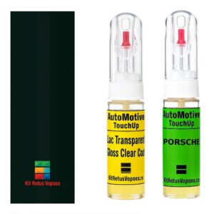 Kit retus vopsea touch-up Porsche 718 Spyder POR611 (Verde British Racing Green) ,POR611, 611