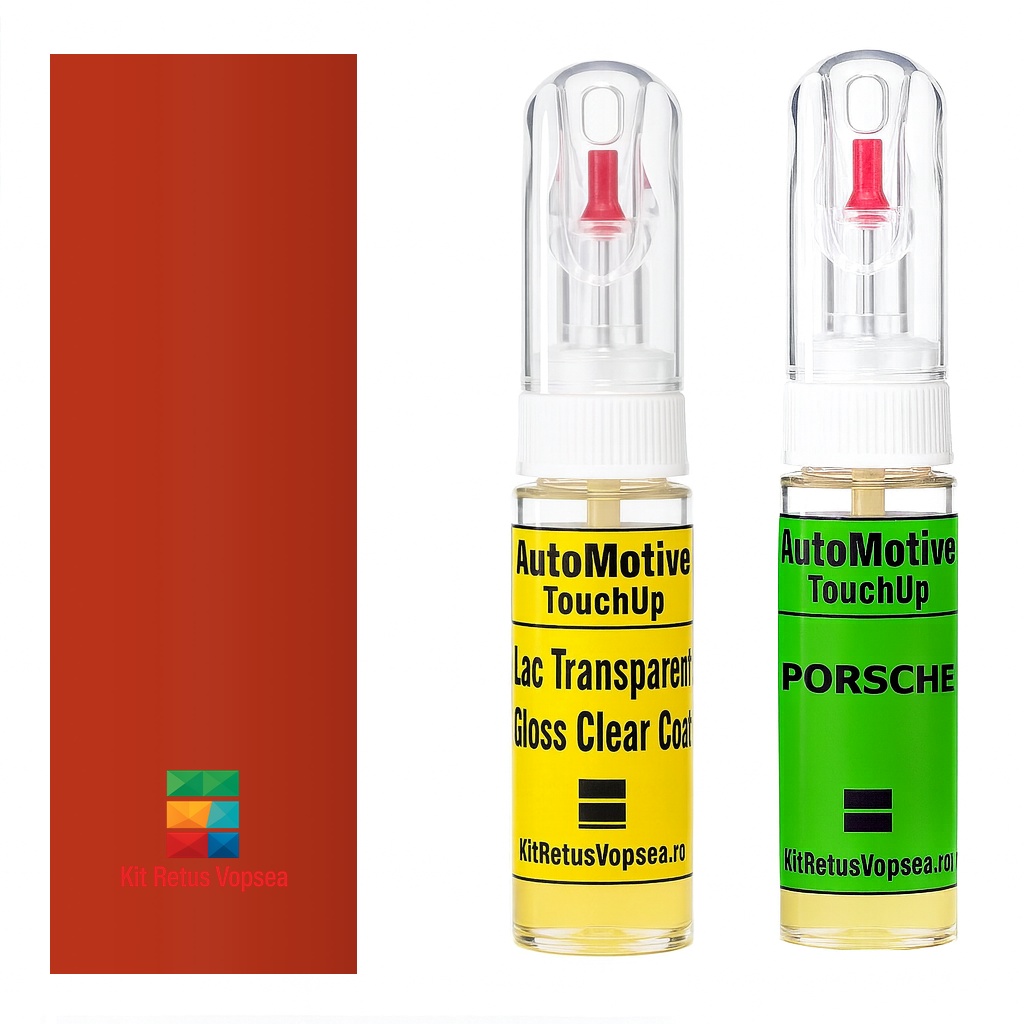 Kit retus vopsea touch-up Porsche 718 Spyder PORM2A (Lavaorange) ,PORM2A, H2H2, M2A, H2, 20767, LM2A, Y37