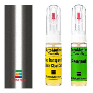 Kit retus vopsea touch-up Peugeot 807 P9577 (Gris Chrome), P9577, HVV