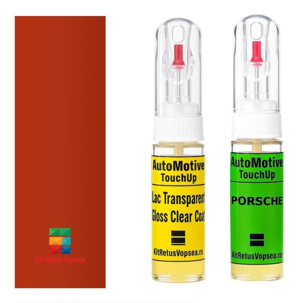 Kit retus vopsea touch-up Porsche 911 POR018 (Blutorange) ,20131, 071552, POR018, 018, 023, 23, 2310, 2323, 6809, L21E