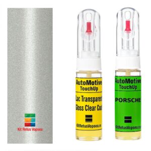 Kit retus vopsea touch-up Porsche 911 POR0K1 (Carraraweiss) ,POR0K1, 0K0, 0K1, L0K0, L0K1, 0R