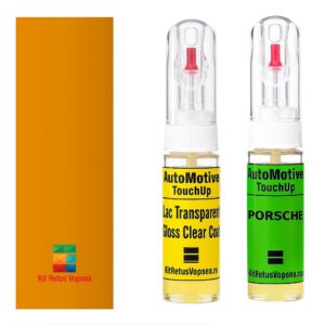 Kit retus vopsea touch-up Porsche 911 POR114 (Signalgelb) ,01007, 071960, POR114, 072, 114, 5210, 5252, 6823, 72, 7210, 7272, 1YH