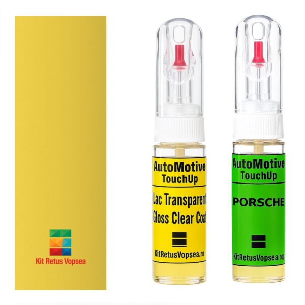 Kit retus vopsea touch-up Porsche 911 POR117 (Hellgelb) ,18113, 071961, POR117, 062, 117, 62, 6210, B6, B6V9, 6262