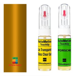 Kit retus vopsea touch-up Porsche 911 POR144 (Gold) ,42112, 091274, POR144, 088, 133, 144, 8810, 8888, 97H, EVO42112