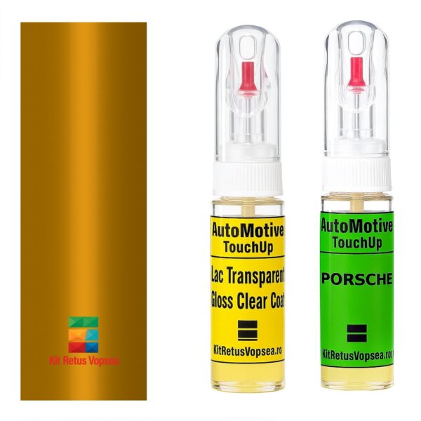 Kit retus vopsea touch-up Porsche 911 POR144 (Gold) ,42112, 091274, POR144, 088, 133, 144, 8810, 8888, 97H, EVO42112
