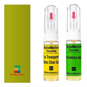 Kit retus vopsea touch-up Porsche 911 POR253 (Lichtgruen) ,62939, 072576, POR253, 253, N9, N9N9, N9V9