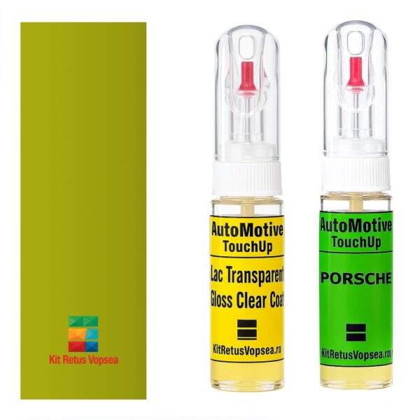 Kit retus vopsea touch-up Porsche 911 POR253 (Lichtgruen) ,62939, 072576, POR253, 253, N9, N9N9, N9V9