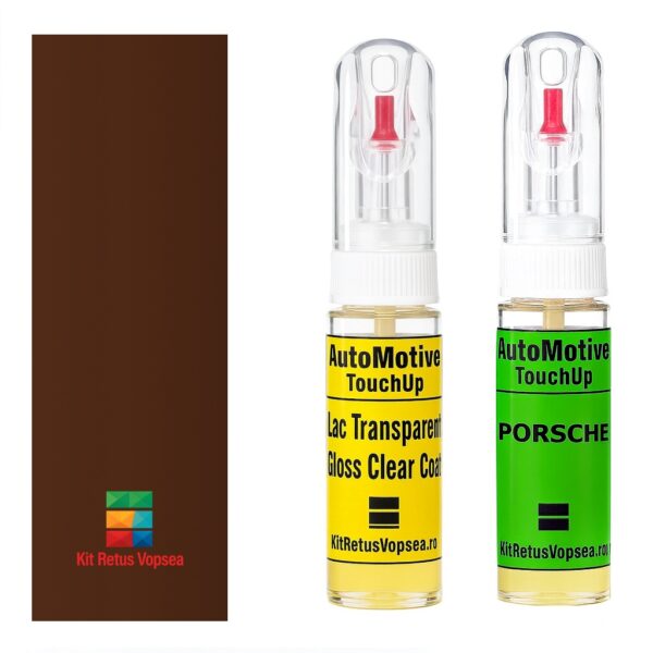 Kit retus vopsea touch-up Porsche 911 POR408 (Cockneybraun) ,80548, 072583, POR408, 408, T3, T3T3, T3V9, SCN2547, 2547