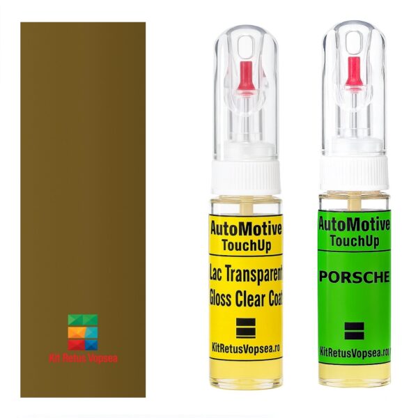 Kit retus vopsea touch-up Porsche 911 POR414 (Olive) ,62166, 072584, POR414, 039, 3910, 3939, 414, 6835, 69, N3, N3N3, N3V9