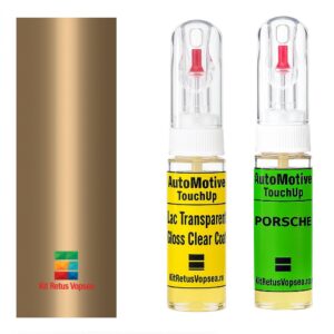 Kit retus vopsea touch-up Porsche 911 POR463 (Hellrotbraun) ,80901, 097578, POR463, 463, X4