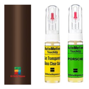 Kit retus vopsea touch-up Porsche 911 POR492 (Muskatbraun) ,091967, POR492, 492, S1