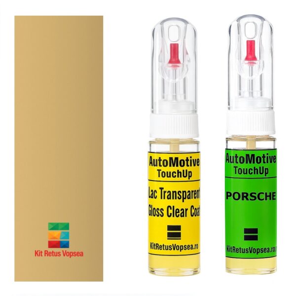 Kit retus vopsea touch-up Porsche 911 POR6405 (Champagnegelb) ,16153, 061710, POR6405, 111, 6205, 6405, 6822, 747, R747