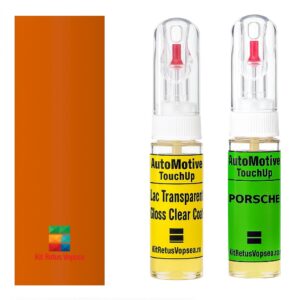 Kit retus vopsea touch-up Porsche 911 POR8C6 (Orange) ,POR8C6, 8C6, M2, 20751, W88