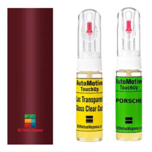 Kit retus vopsea touch-up Porsche 911 PORLM3U (Samtrot) ,095351, PORLM3U, LM3U, U6