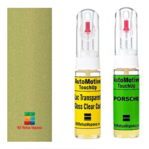 Kit retus vopsea touch-up Porsche 911 PORM1Q (Cartagenagelb) ,PORM1Q, M1Q, D9, D9D9, 11546