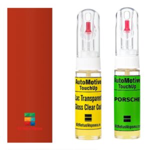 Kit retus vopsea touch-up Porsche 911 PORM2A (Lavaorange)