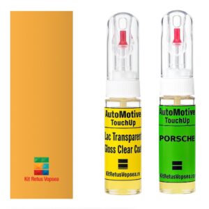 Kit retus vopsea touch-up Porsche 928 POR106 (Talbotgelb) ,18608, 075151, POR106, 106, B7, B7B7, B7V9