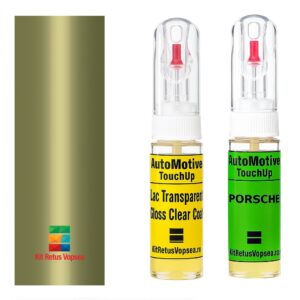 Kit retus vopsea touch-up Porsche 928 POR275 (Lindgruen) ,63530, 097060, POR275, 275, Y1, Y1Y1, Y1V9