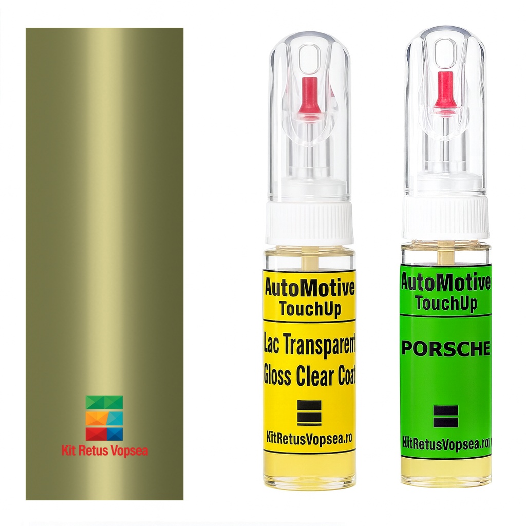 Kit retus vopsea touch-up Porsche 928 POR275 (Lindgruen) ,63530, 097060, POR275, 275, Y1, Y1Y1, Y1V9