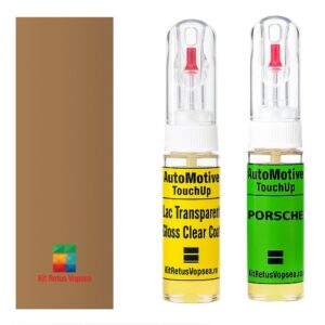 Kit retus vopsea touch-up Porsche 928 POR502 (Kaschmirbeige) ,18787, 077316, POR502, 502, D1, D1D1, D1V9