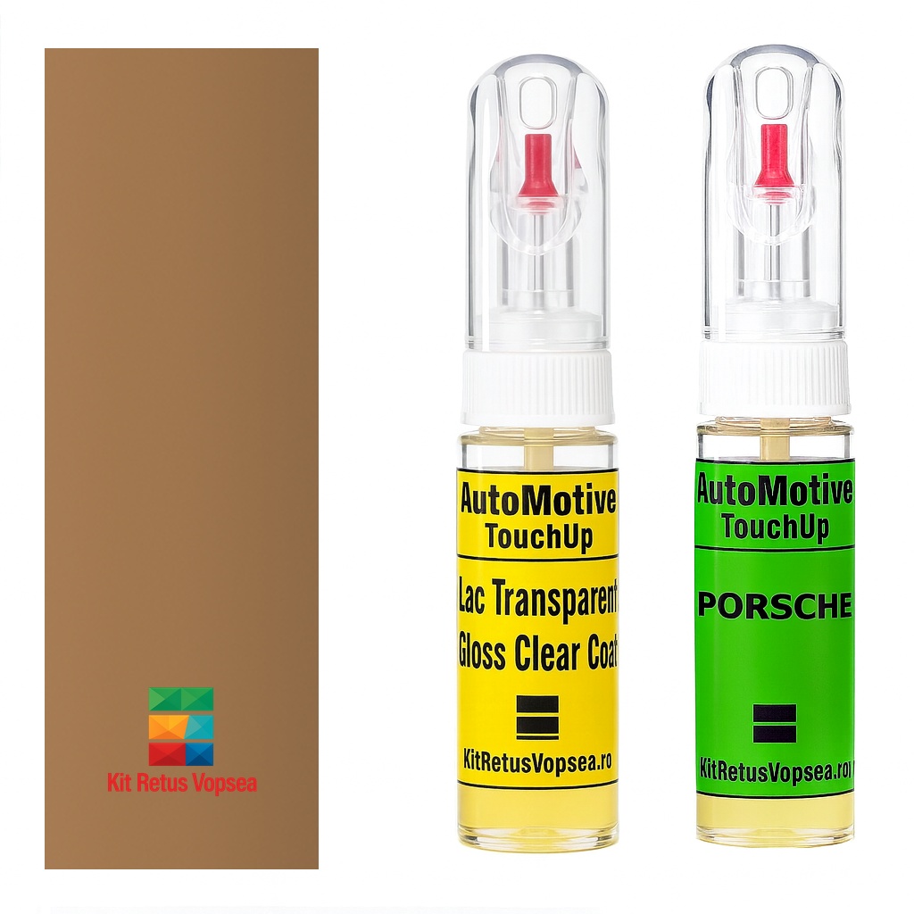 Kit retus vopsea touch-up Porsche 928 POR502 (Kaschmirbeige) ,18787, 077316, POR502, 502, D1, D1D1, D1V9