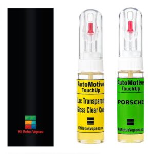 Kit retus vopsea touch-up Porsche 928 POR741 (Schwarz) ,POR741, 741, A1A1, A1, A1V9