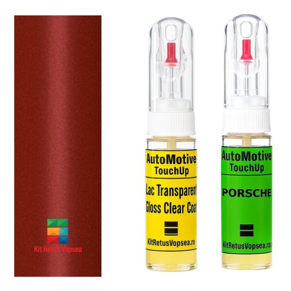 Kit retus vopsea touch-up Porsche 968 POR82H (Korallenrot) ,32452, POR82H, 82H, G7