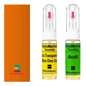 Kit retus vopsea touch-up Audi A1 AULY2G (Solar Orange)