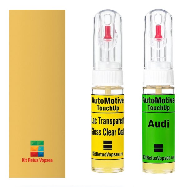 Kit retus vopsea touch-up Audi A3 AULY1H (Tukangelb), AULY1H, LY1H, Y1H, 9N, 11392, 9N9N, 924160