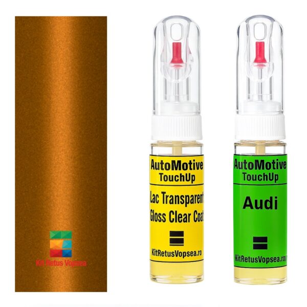 Kit retus vopsea touch-up Audi A3 AULY2Y (Dragon Orange), AULY2Y, Y2Y, L-Y2Y, LY2Y, Y4, Y4Y4, INDAULY2Y, 948475