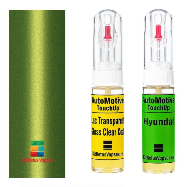 Kit retus vopsea touch-up Hyundai Accent HY9677 (Electric Green), HY9677, TK, INDHY9677, 552509