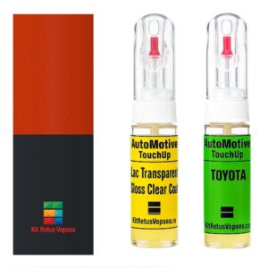 Kit retus vopsea touch-up Toyota Aqua TOY2YR (Comb. of 4W5/1L7), TOY2YR, 2YR