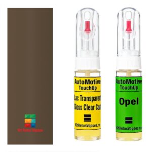 Kit retus vopsea touch-up Opel Ascona OP435 (Mittelbraun), 80752, 083806, OP435, 435, 68